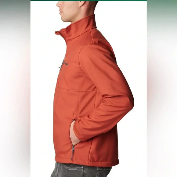 Columbia men’s Ascender Softshell jacket burnt orange - Picture 2 of 10